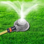 Metal Lawn Sprinkler, 360 Degree Garden Sprinkler, Above Ground Irrigation System for Small Area Yard Lawn Watering.