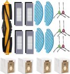 19 Pack Replacement Accessories Parts Kit for ECOVACS DEEBOT OZMO T8 / T8 AIVI / T8 MAX / N8 Pro / N8 Pro+ / N8 Pro Plus Vacuum Cleaner, Fit for Yeedi Vac/Yeedi Vac Max/Yeedi Vac Station Robot Vacuum
