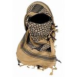 Army Shemagh Military Scarf Tactical Patrol Shermag Combat Keffiyeh Khaki Black