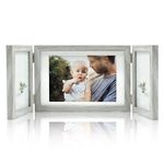 Afuly Multiple Photo Frame 7x5 6X4 Wooden Grey Picture Frames Family Gifts Wall and Tabletop Desktop