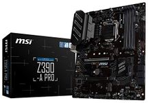 MSI Z390-A PRO LGA1151(Intel 8th and 9th Gen) M.2 USB 3.1 Gen 2 DDR4 HDMI DP Cfx Dual Gigabit LAN ATX Z390 Gaming Motherboard