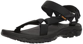 Teva Men's M Hurricane 4 Sport Sandal, Black, 9 M US