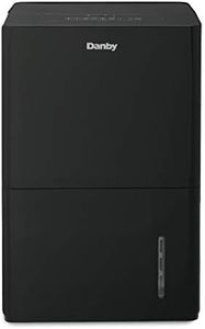 Danby DDR050BLPBDB-ME 50 Pint 3,000 Sq. Ft. Energy Star Dehumidifier with Vertical Pump, Direct Drain and Reusable Filter, Auto Restart and Programmable Timer