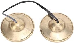 Tibetan Tingsha Cymbals, Brass 2.7i