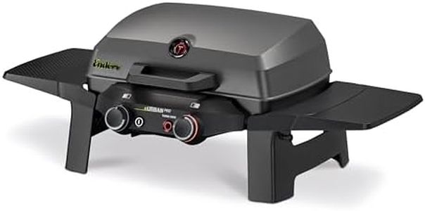 Enders® eURBAN PRO 2 Turbo, Tischgrill, emaillierter Gussrost, abnehmbare Seitenablage, Enders® Elektrogrill, Tragbarer Kompaktbarer Elektrogrill, Balkongrill, mit Schnellheizelement, #9719