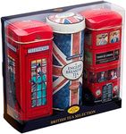 Heritage Tea Selection Triple Tea Tins of 14 Gift Pack Union Jack