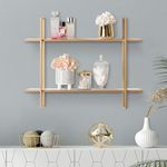 Gold Bookshelf For Wall