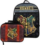 Harry Potter Hogwarts Kids 2-Pc 16-Inch Backpack With Trunk-Inspired Lunch Kit