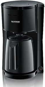 Severin KA 9306 Coffee Maker Black Capacity Copper=8 Insulated Jug, with Filter Coffee Function