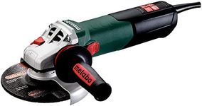 Metabo 6-inch Angle Grinder, 13.5 Amp, 9,600 RPM, Electronics, Lock-on Switch, Made in Germany, WE 15-150 Quick, 600464420, Green