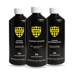 PROTEX Convertible Soft Top Care Kit with Canvas Cleaner/Restorer (Black)/Waterproofer - 1Ltr.