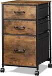 DEVAISE Mobile File Cabinet, Rollin