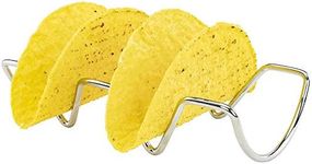 Southern Homewares Taco Rack Set-4, One Size, Silver