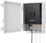 PROZOR Bluetooth 5.1 Power Amplifier for Outdoor Speakers, 4 Channel Bluetooth Amplifier for Speakers, 4*200W TPA3221 Speaker Amp with Waterproof Mounting Box for 4–8 Ohm Passive Speakers, Home Party