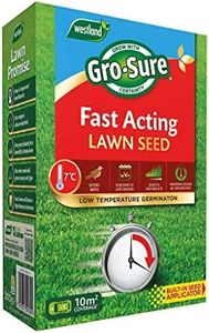 Gro-Sure Fast Acting Lawn Seed, 10 m2, 300 g, Blue,Green