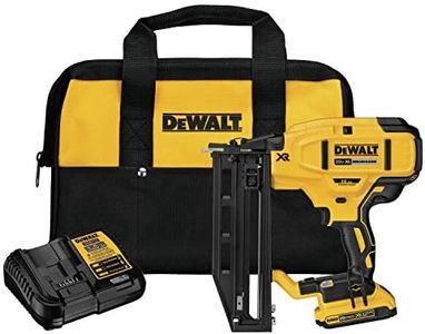 DEWALT 20V MAX* XR Finish Nailer, Cordless, Straight, 16GA (DCN662D1)