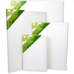 H&S Set of 4 Artist Blank Canvas Frame Acrylic Oil Water Painting Board 20x30cm 30x40cm 40x50cm 50x60cm - Artists Canvas Boards A1 Canvas Painting - A2 Canvas for Painting Acrylic Canvas for Painting