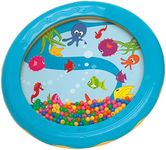 Halilit Children's Ocean Drum. Bead Sea Sound Wave Musical Instrument. BPA Free. Robust Kids Sensory Percussion Toy for Toddlers. Age 12 months +