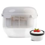 InstaCuppa Greek Yogurt Maker 2.5 Litres | BPA-Free Strainer & Container with Nylon Inner Mesh for Thick Homemade HungCurd | Ideal for Low Fat & High Protein Yogurt