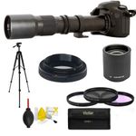 Professional HD 500-1000MM Telescopic TELEPHOTO Lens for Nikon D3000 D3100 D3200 D3300 D3400 D5000 D5100 D5200 D5300 D5400 D5500 D5600 D40 D60 D70 D80 D90