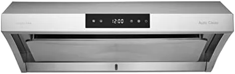 Hauslane | Chef Series Range Hood 30" PS38 PRO PERFORMANCE Stainless Steel Slim Under Cabinet Range Hood Design | Steam Auto Clean, Touch Panel | Superior Perimeter Aspiration Extraction