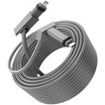 Starlink Cable 75FT / 23M for Starlink Rectangular Satellite V2, Waterproof Starlink Cable Extension for Starlink Actuated Gen 2, Starlink Ethernet Cable