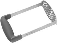 Baker's Secret Ergonomic Potato Masher with Grip Handle, Potato Masher Stainless Steel Kitchen Essentials