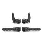 AltRider Universal Highway Pegs for 1 Inch (25.4 mm) Diameter Bar - Black