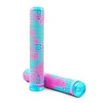 CORE Pro Handlebar Grips, Soft 170mm Longneck Bike Grips fits Stunt Scooters BMX MTB (Skinny - Refresher (Pink/Blue), 170mm)