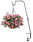 BOLITE Deck Hook, 28Inch Bird Feeder Hanger for Hummingbird Feeders, Planters, Lanterns, Wind Chimes, Holiday Decorations and More, Heavy Duty