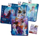 Kali Dreams Disney Frozen Tote Bag with Stickers - 4 Reusable Bag for Party favors, gift bags, grocery bag, lunch (Disney Frozen, 4),Large