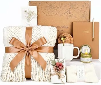 OHATOS Self Care Gifts for Women, Care Package for Women, Birthday Gift Basket for Best Friend Sister Mom, Cozy Gift Set, Feel Better Relaxing Gifts for Girls