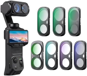 CYNOVA Luna Ultra Filters Kit for Insta360 Luna Ultra Accessories, 7-Piece