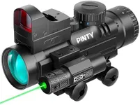 PINTY 4x32 Rifle Scope with 3MOA Re