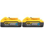 DeWalt DCBP518H2 18V 5.0Ah Powerstack Battery Twin Pack