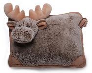 Inware 6800 - Oreiller câlin Élan, beige, env. 35 x 25 cm, Coussin décoratif