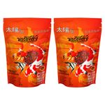 Taiyo Pluss Discovery® Special Fish Food - 500 g (Pack of 2) Pouch | Daily Nutrition Grow Feed for all Tropical and Koi Fishes | High Protein Staple Formula for Growth, Health & Colour Enhancement