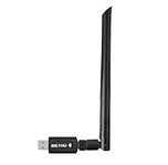 USB WiFi Adapter 1200 Mbps Realtek RTL8812BU 5dBi Antenna AC1200 Dual Band 5.8GHz 2.4GHz WiFi Dongle 802.11 a b g n ac For Laptop Desktop PC USB 3.0 Network Adapter Support Windows 10/8/7 Mac