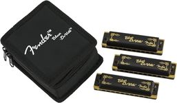 Fender Harmonicas Blues DeVille Harmonicas-3-Pack Harp Case (0990702021)