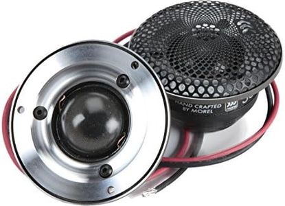 Supremo Piccolo - Morel 1" Exotic Inverted Tweeters Black Mesh Grilles