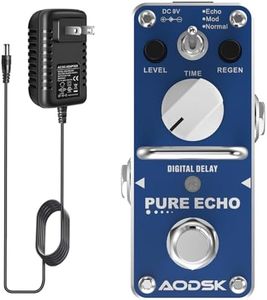 AODSK Electric Guitar Effect Pedal (Blue Digital Delay)
