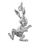 Designer Inspirations Boutique Rabbit Traditional Link Charm - 925 Sterling Silver