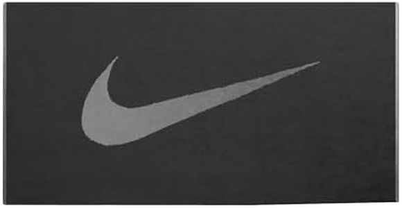 Nike Sport Towel NP Sporthandtuch Fitness Training Gym Handtuch saugfähig, Black/Anthracite, M