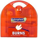 Astroplast First Aid Burns Dispenser in Compact Red Piccolo Box - Refillable First Aid Kit with Burn Gel, Gloves and Burn Dressings - Essential Medical Equipment for Home, Workplace, or Car