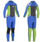 Osprey Boys' Osp B Long - Origin Full Length Wetsuit, Blue, M Tall UK