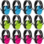 Copkim 12 Pack Kids Ear Protection Headphones Noise Headphones for Kids Adjustable Hearing Protection Soft Kids Noise Headphones Baby Ear Protection Sensory Headphones for Autism Toddler 27nrr