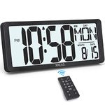 Digital Wall Clock With Backlight