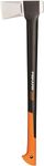 Fiskars Splitting Axe XL X25, 2.5 kg, incl. storage and carrying case, Length: 77 cm, Non-stick high Steel blade covering/fibreglass handle, Black/Orange, 1015643