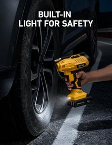 AstroAI Cordless Tyre Inflator – Portable Rechargeable Air Pump