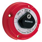 Perko 8502DP Marine Locking Battery Selector Switch